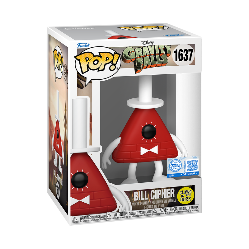 Funko Pop! Gravity Falls - Bill Glow Vinyl Figure