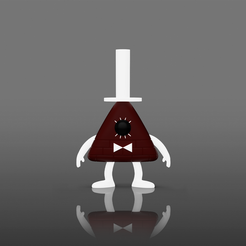 Funko Pop! Gravity Falls - Bill Glow Vinyl Figure, image 3