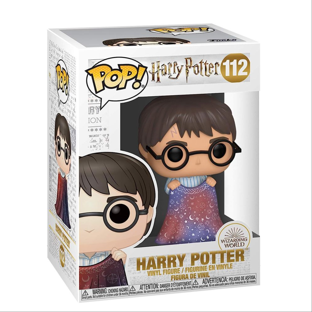 Funko Pop! Harry Potter - Harry with Invisibility Cloak Vinyl Figure, image 2