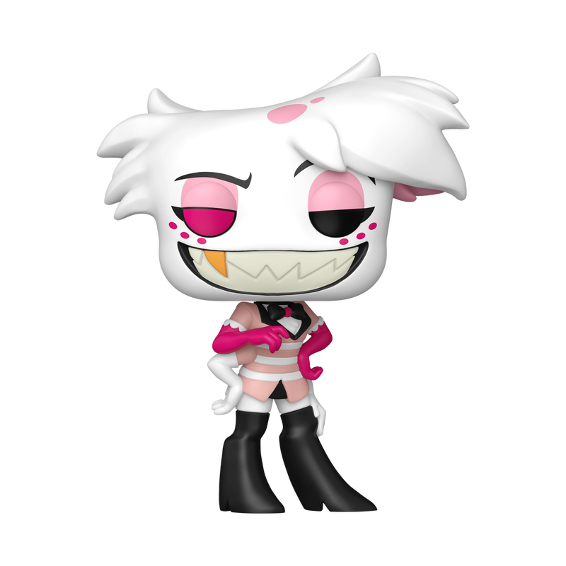 Funko Pop! Hazbin Hotel - Angel Dust Vinyl Figure featuring stylised design and bold personality.