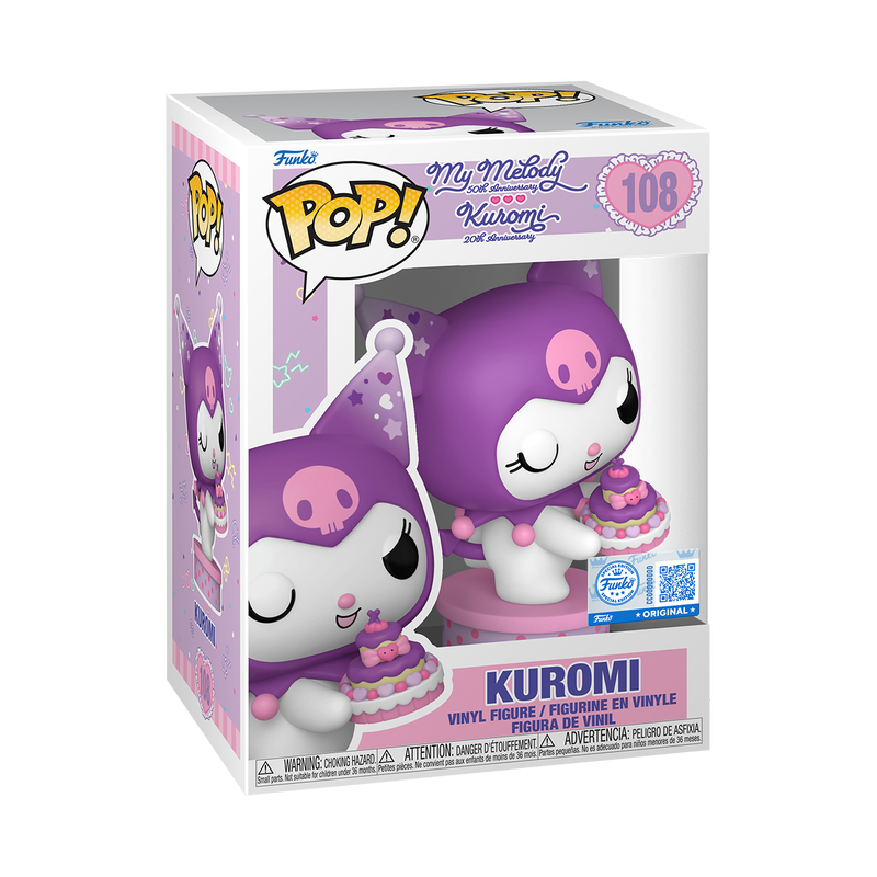 Funko Pop! Hello Kitty - Kuromi with Present Vinyl Figure