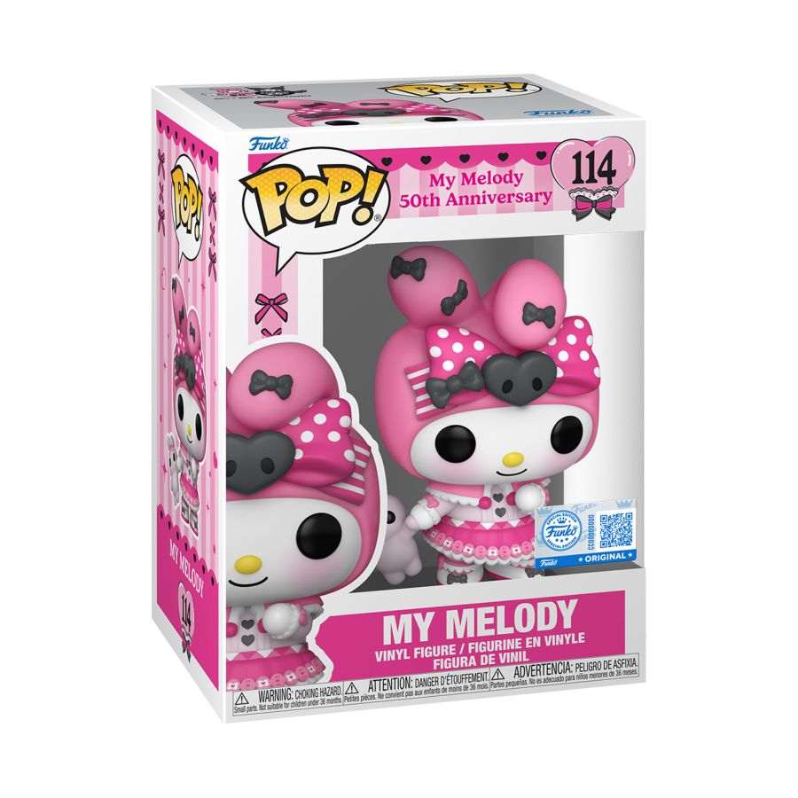 Funko Pop! Hello Kitty - My Melody (Kuromi 20th Anniversary) Vinyl Figure