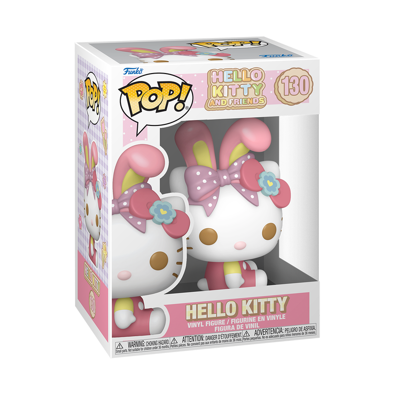 Funko Pop! Hello Kitty and Friends - Hello Kitty with Bunny Ears Vinyl Figure