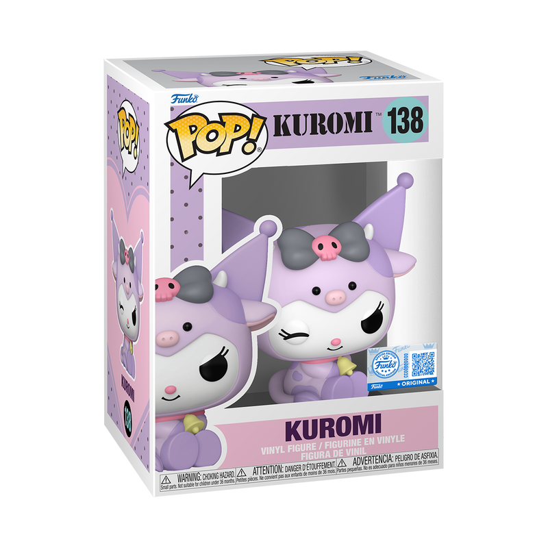 Funko Pop! Hello Kitty and Friends - Kuromi (Cow Cosplay) Vinyl Figure