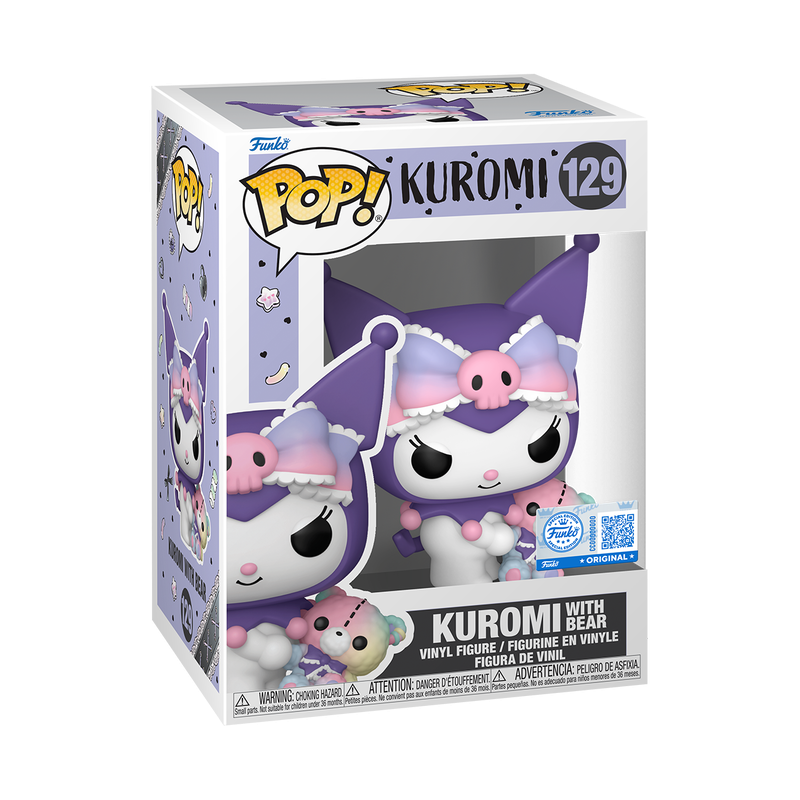 Funko Pop! Hello Kitty and Friends - Kuromi with Bear Vinyl Figure, image 2