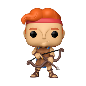 Funko Pop! Hercules (1997) - Hercules with Bow Vinyl Figure in dynamic pose, ready for your Disney collection.