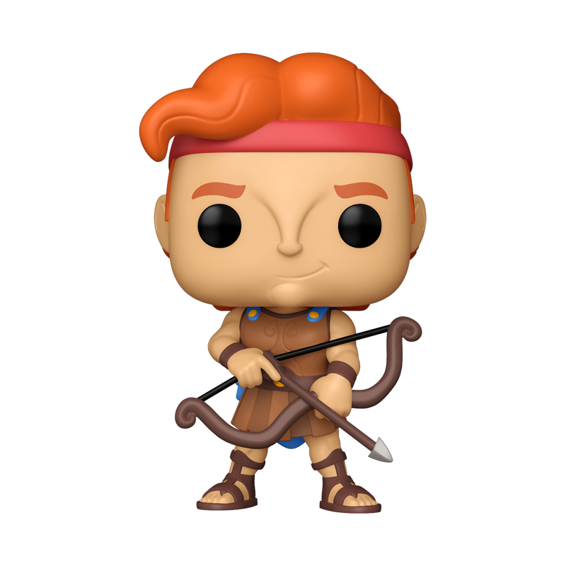 Funko Pop! Hercules (1997) - Hercules with Bow Vinyl Figure in dynamic pose, ready for your Disney collection.