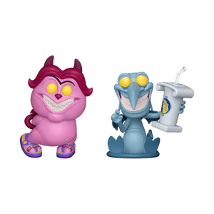 Funko Pop! Hercules - Panic & Pain 2PK featuring Pain and Panic in stylized design from Disney's Hercules.