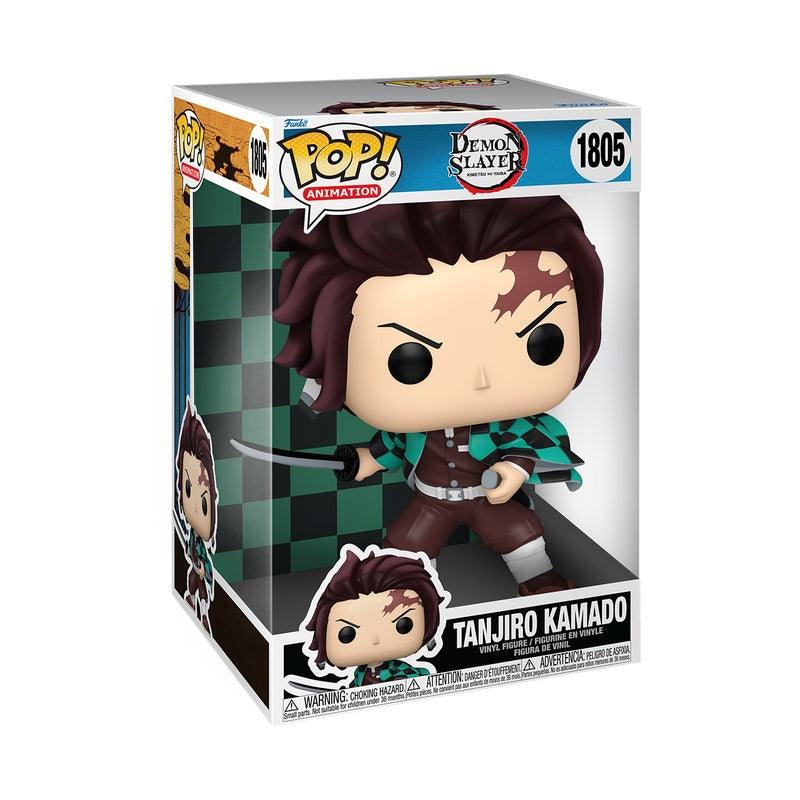 Funko Pop! Jumbo Demon Slayer - Tanjiro 10" Vinyl Figure, image 2