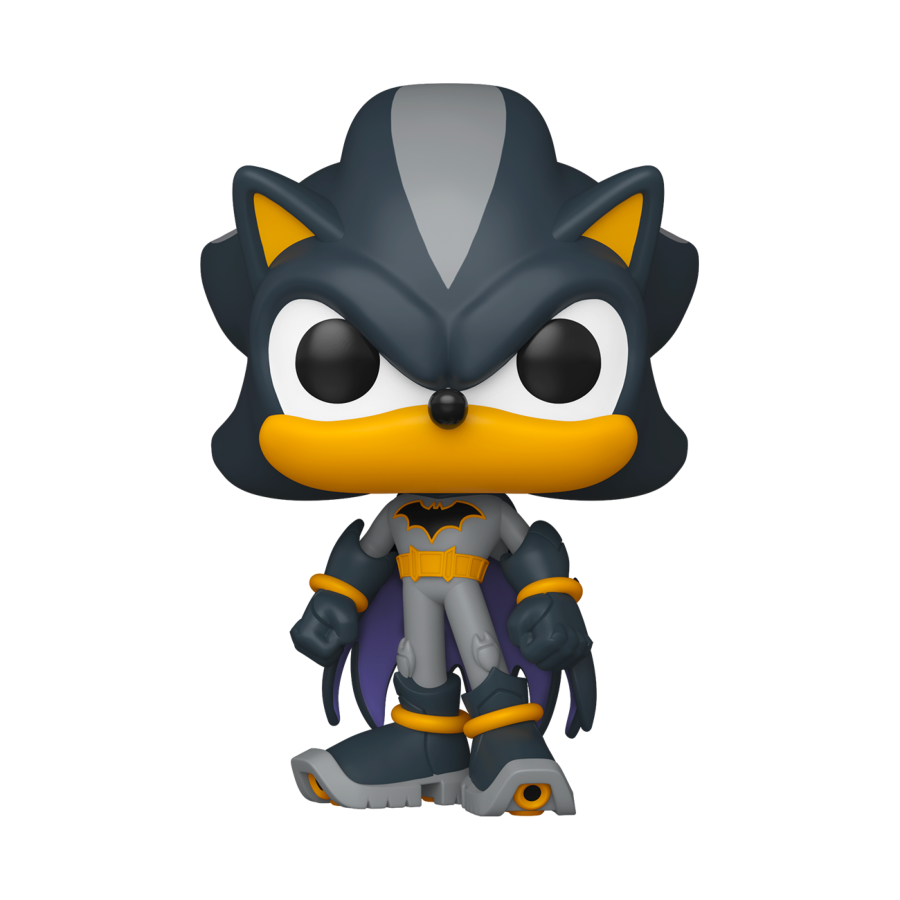 Funko Pop! Justice League X Sonic the Hedgehog - Shadow as Batman Vinyl Figure