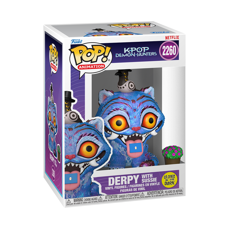 Funko Pop! K-POP Demon Hunters - Derpy with Sussie Vinyl Figure