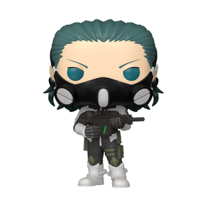 Funko Pop! Kaiju No.8 - Haruichi Vinyl Figure in stylized design, holding a weapon ready for action.