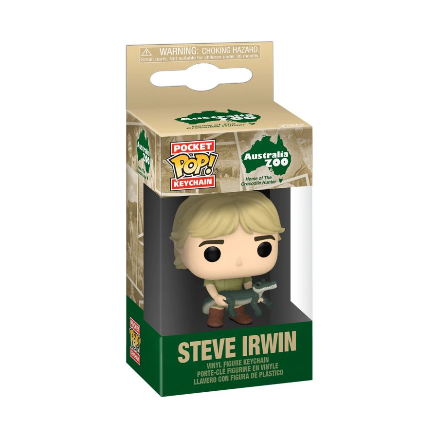 Funko Pop! Keychain Crocodile Hunter - Steve Irwin, image 2