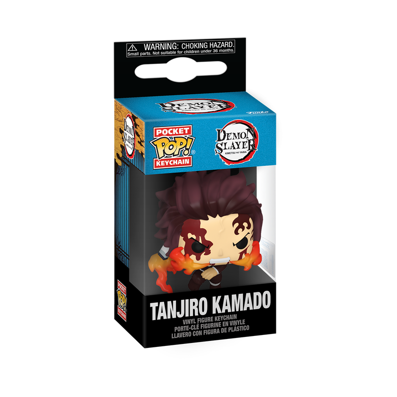 Funko Pop! Keychain Demon Slayer - Tanjiro Dancing Flash, image 2