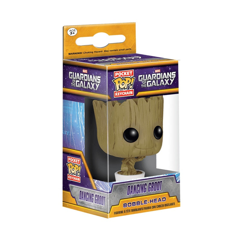 Funko Pop! Keychain Marvel: Guardians of the Galaxy - Dancing Groot, image 2