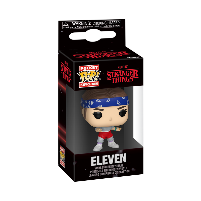 Funko Pop! Keychain Stranger Things - Eleven with Bandana, image 2
