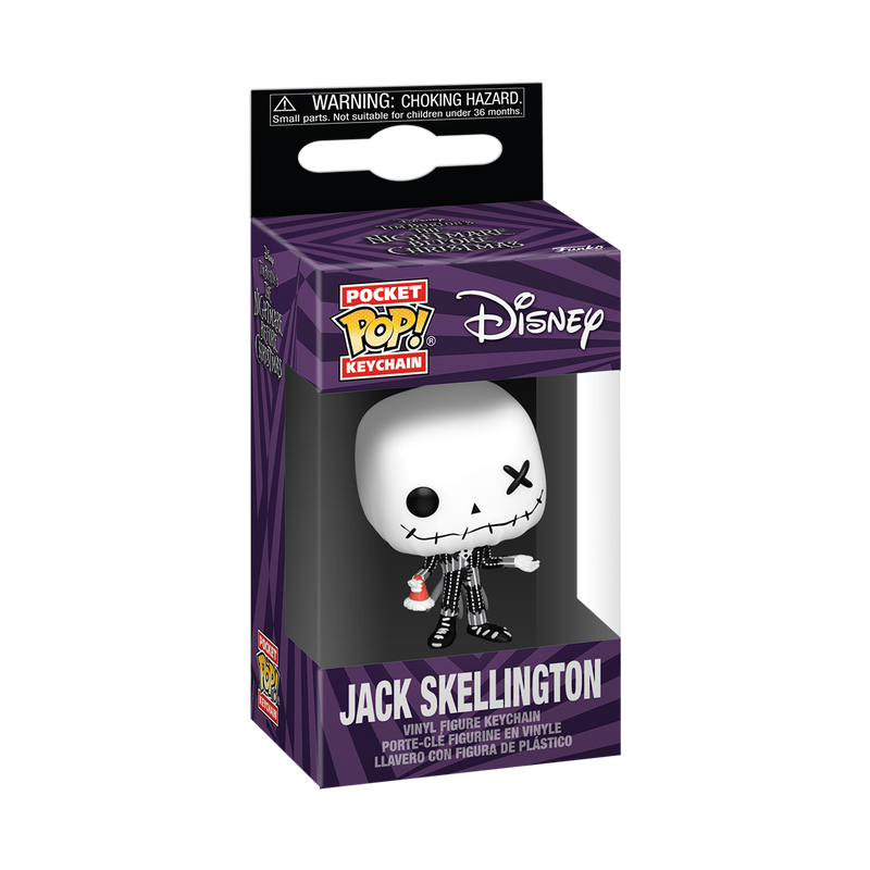 Funko Pop! Keychain The Nightmare Before Christmas - Jack Patchwork