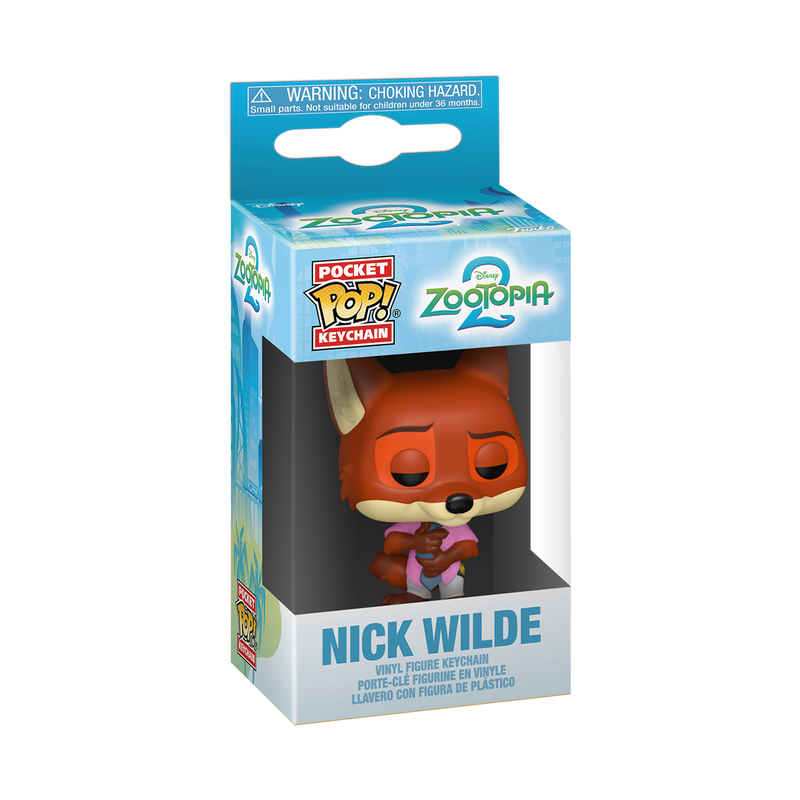 Funko Pop! Keychain Zootopia 2 - Nick Wilde, image 2