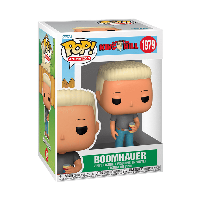 Funko Pop! King of the Hill - Boomhauer Vinyl Figure, image 2