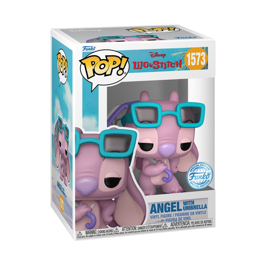 Funko Pop! Lilo & Stitch - Angel with Umbrella Vinyl Figure, image 2