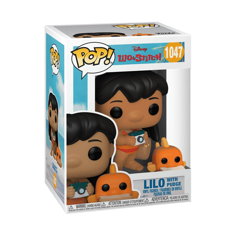 Funko Pop! Lilo & Stitch - Lilo with Pudge Vinyl Figure, image 2