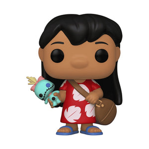 Funko Pop! Lilo & Stitch - Lilo with Scrump Vinyl Figure, OCARE NZ