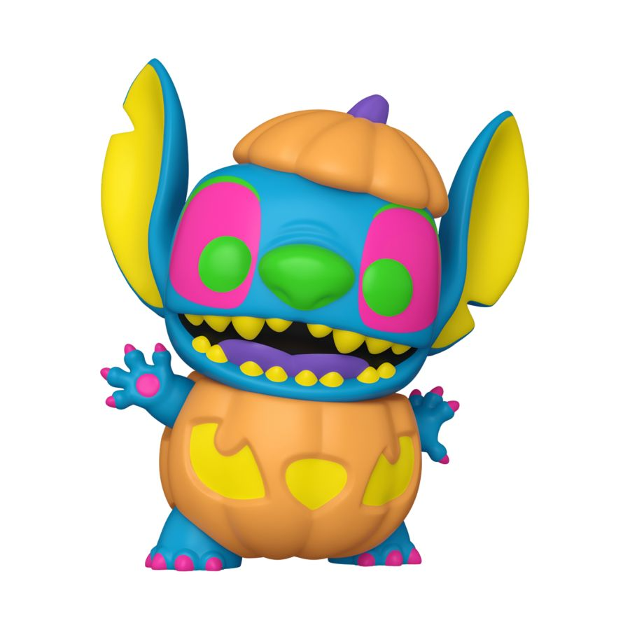 Funko Pop! Lilo & Stitch - Pumpkin Stitch Blacklight Vinyl Figure, OCARE NZ