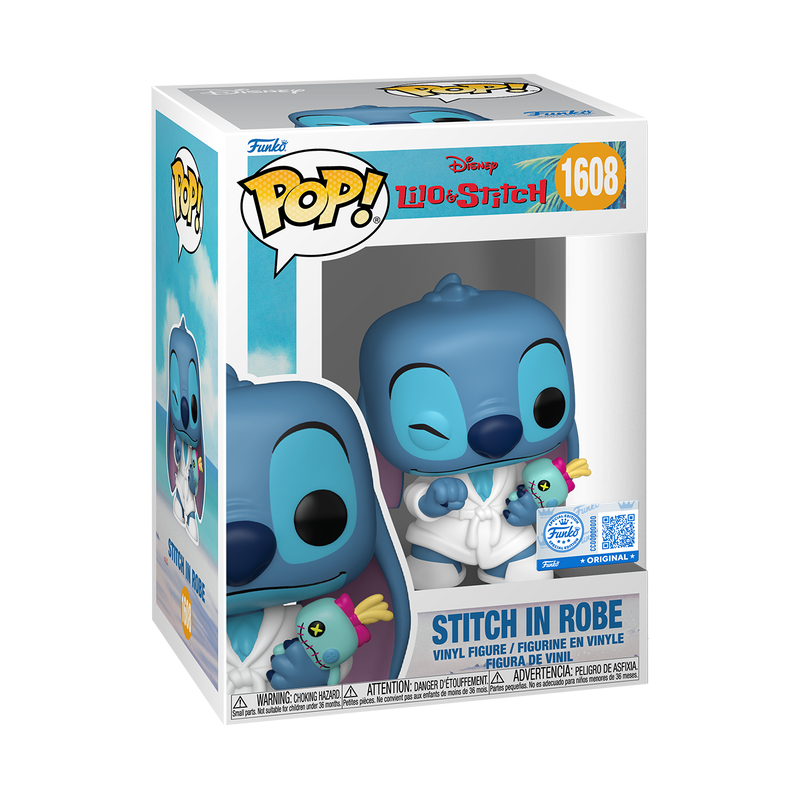 Funko Pop! Lilo & Stitch - Stitch in Robe Vinyl Figure