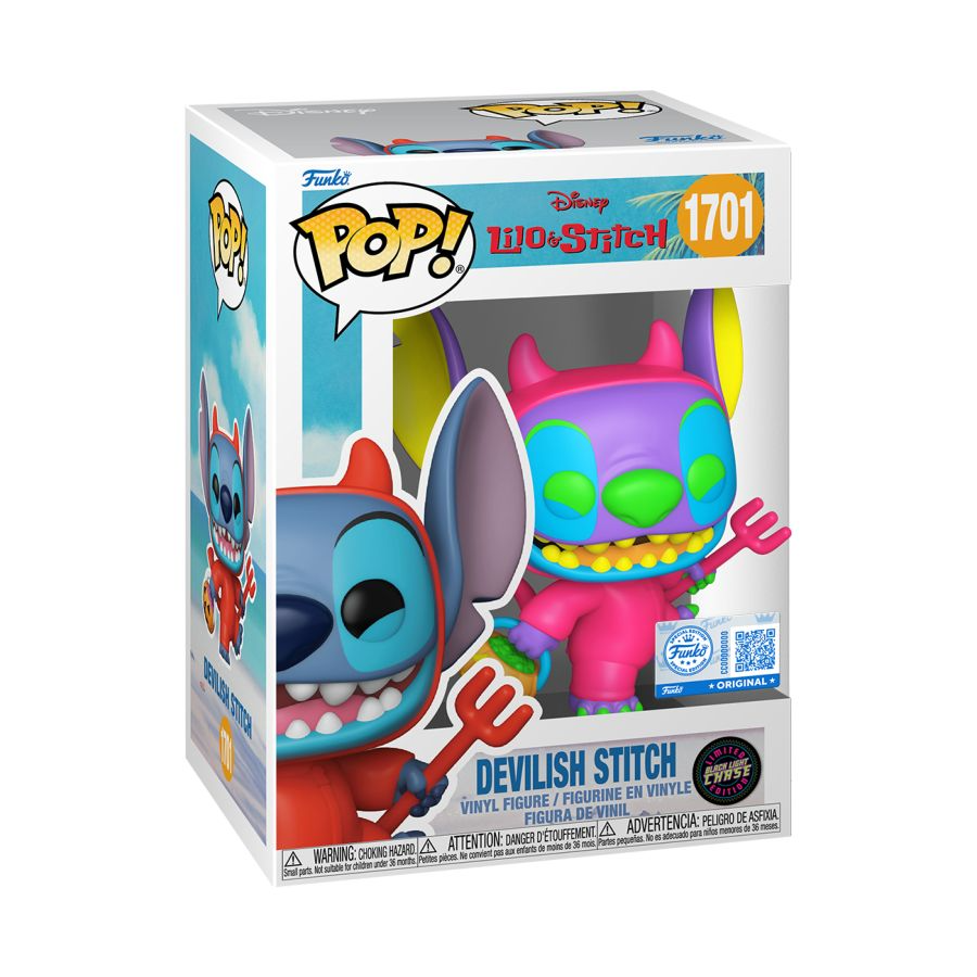 Funko Pop! Lilo & Stitch - Stitch as Devil Vinyl Figure, image 4