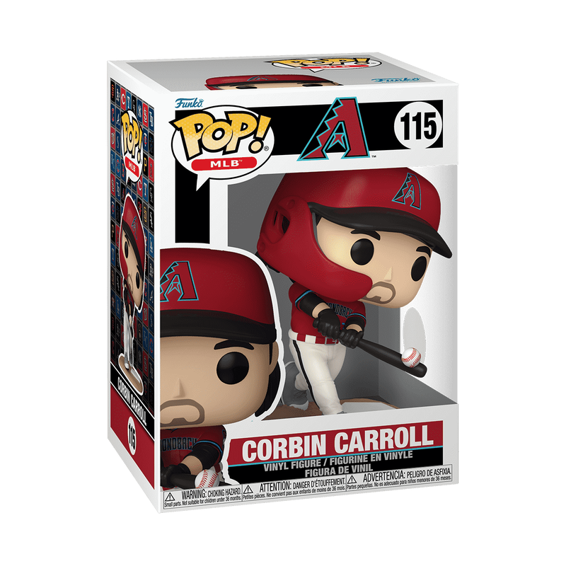 Funko Pop! MLB: Diamondbacks - Corbin Carroll Vinyl Figure, image 2