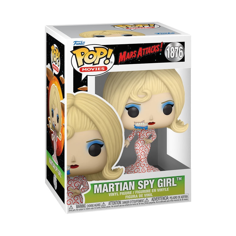 Funko Pop! Mars Attacks - Martian Spy Girl Vinyl Figure, image 2