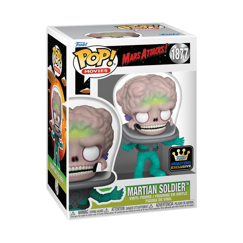 Funko Pop! Mars Attacks - Martian Soldier Vinyl Figure, image 2