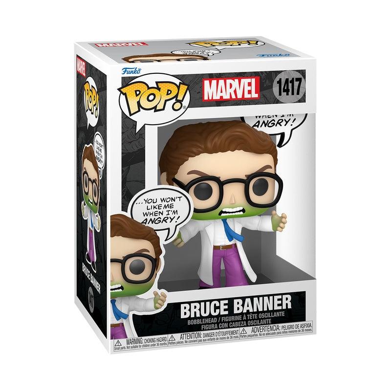 Funko Pop! Marvel - Bruce Banner (Don't Make Me Angry) Vinyl Figure，Vinyl Figure，OCARE NZ