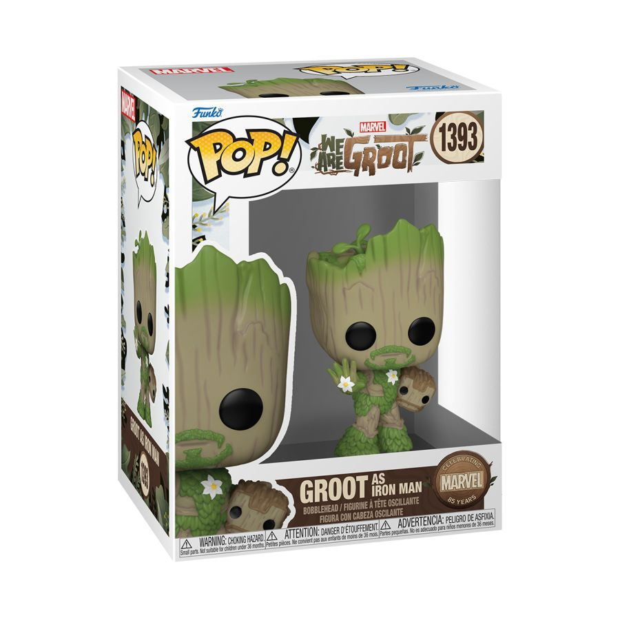 Funko Pop! Marvel - Groot Iron Man Vinyl Figure