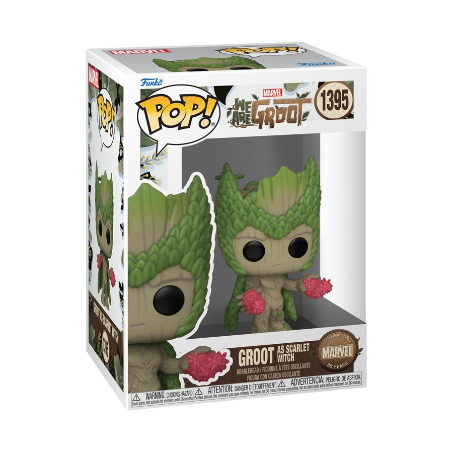Funko Pop! Marvel - Groot Scarlet Witch Vinyl Figure, image 2