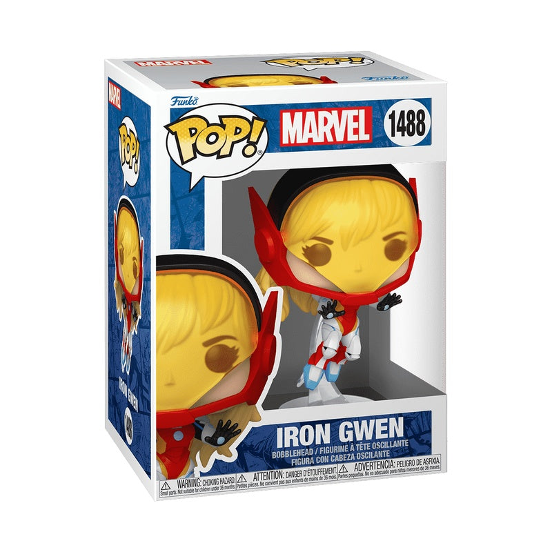 Funko Pop! Marvel: Gwen Verse - Iron Gwen Vinyl Figure, image 2