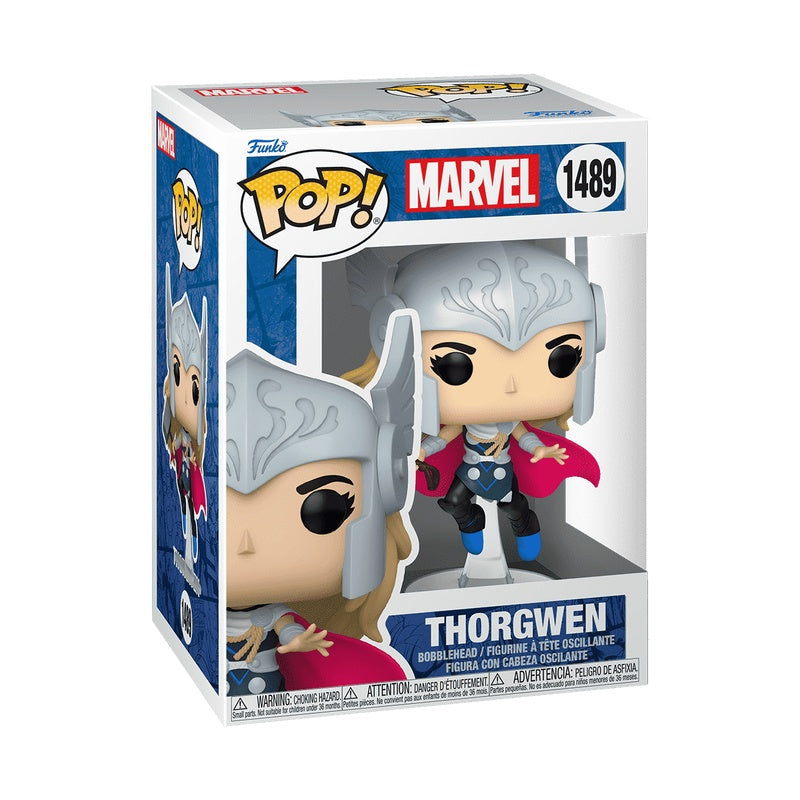 Funko Pop! Marvel: Gwen Verse - Thorgwen Vinyl Figure, image 2