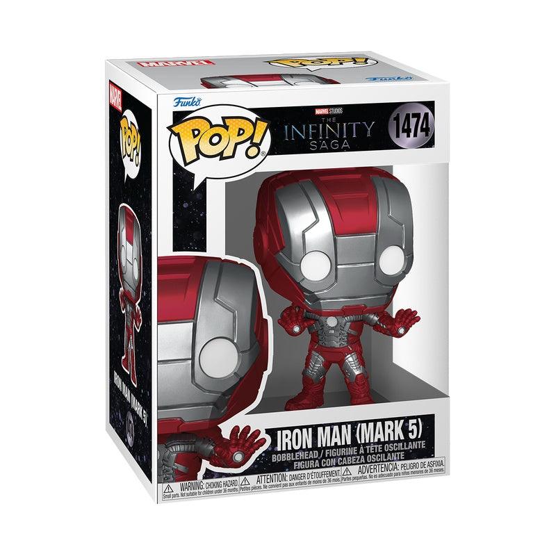 Funko Pop! Marvel Infinity Saga - Iron Man (Mark V) Vinyl Figure，Vinyl Figure，OCARE NZ