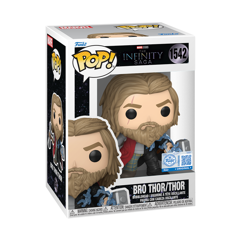 Funko Pop! Marvel - Split Bro Thor/Thor Vinyl Figure, image 2