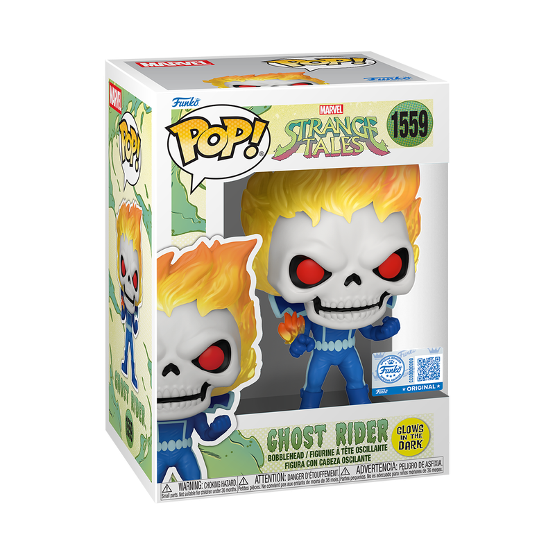 Funko Pop! Marvel: Strange Tales - Ghost Rider Glow Vinyl Figure, image 2