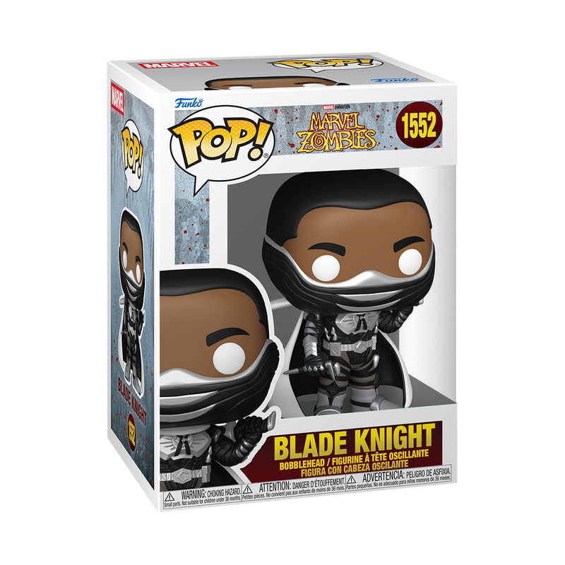 Funko Pop! Marvel: Zombies - Blade Knight Vinyl Figure, image 2