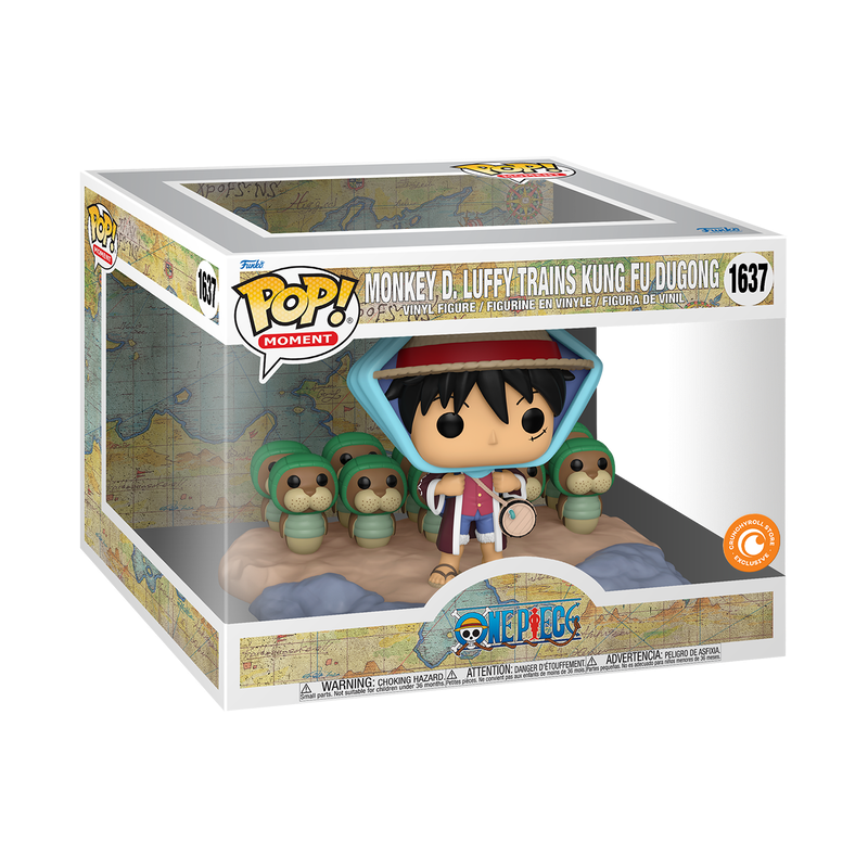 Funko Pop! Moment One Piece - Luffy Train Kung Fu Dugong, image 2