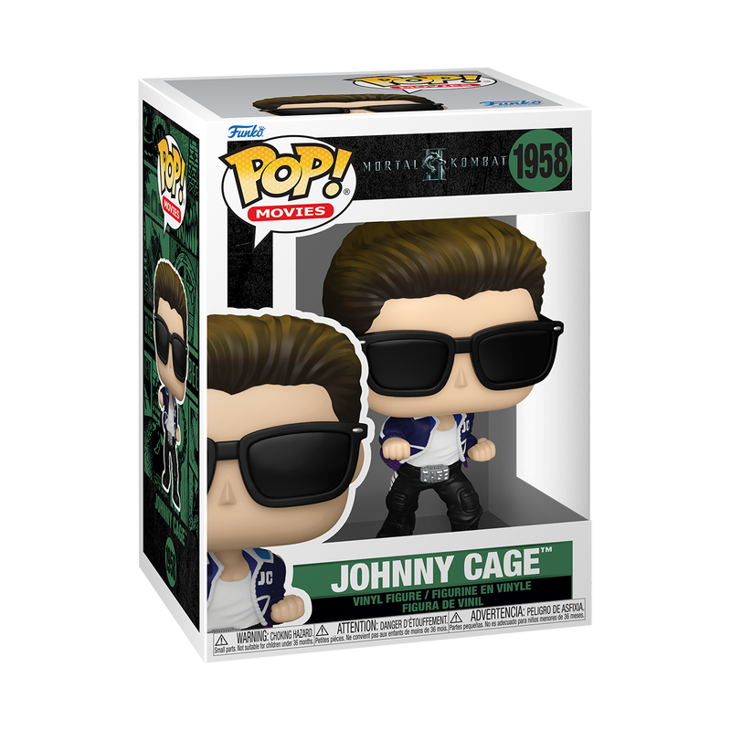 Funko Pop! Mortal Kombat 2 - Johnny Cage Vinyl Figure, image 2