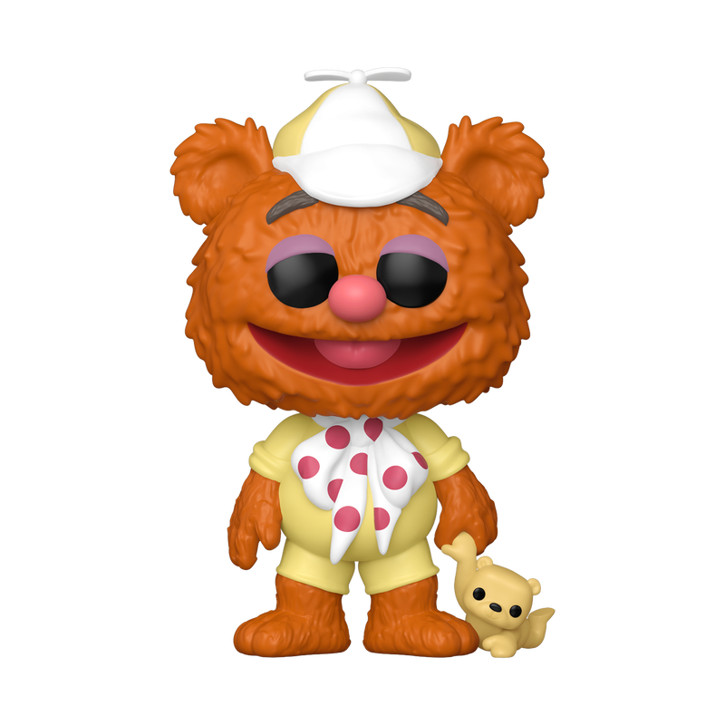Funko Pop! Muppet Babies - Baby Fozzie #1695 Vinyl Figure featuring Baby Fozzie in playful design with a bear companion.