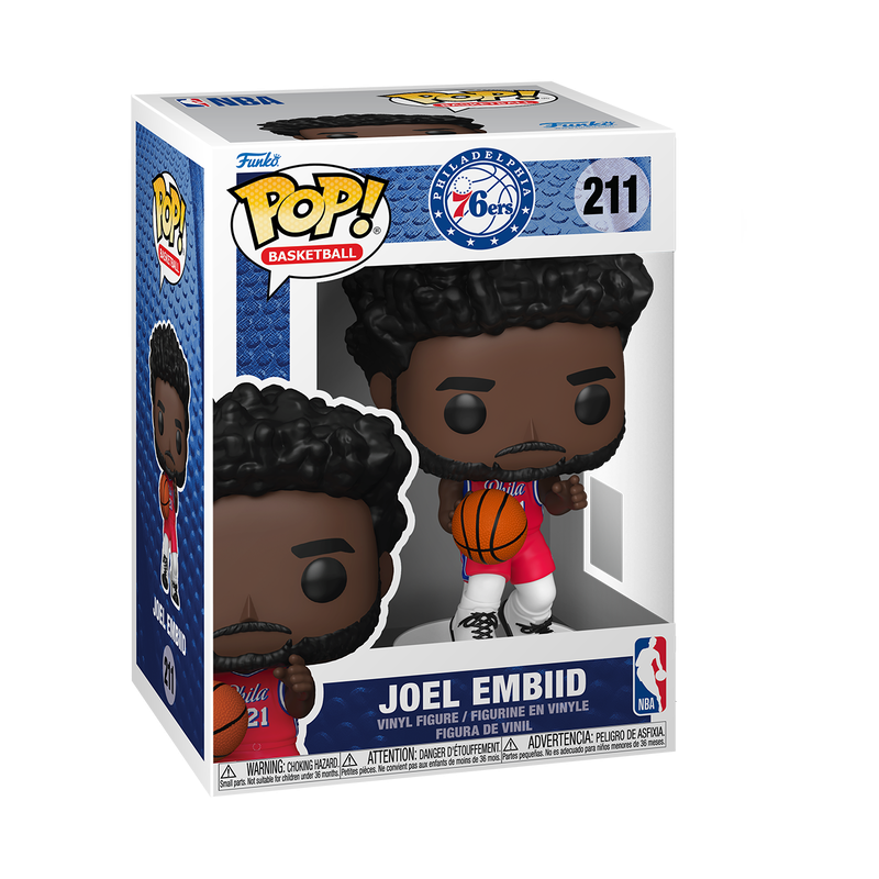 Funko Pop! NBA: 76ers - Joel Embiid Vinyl Figure, image 2