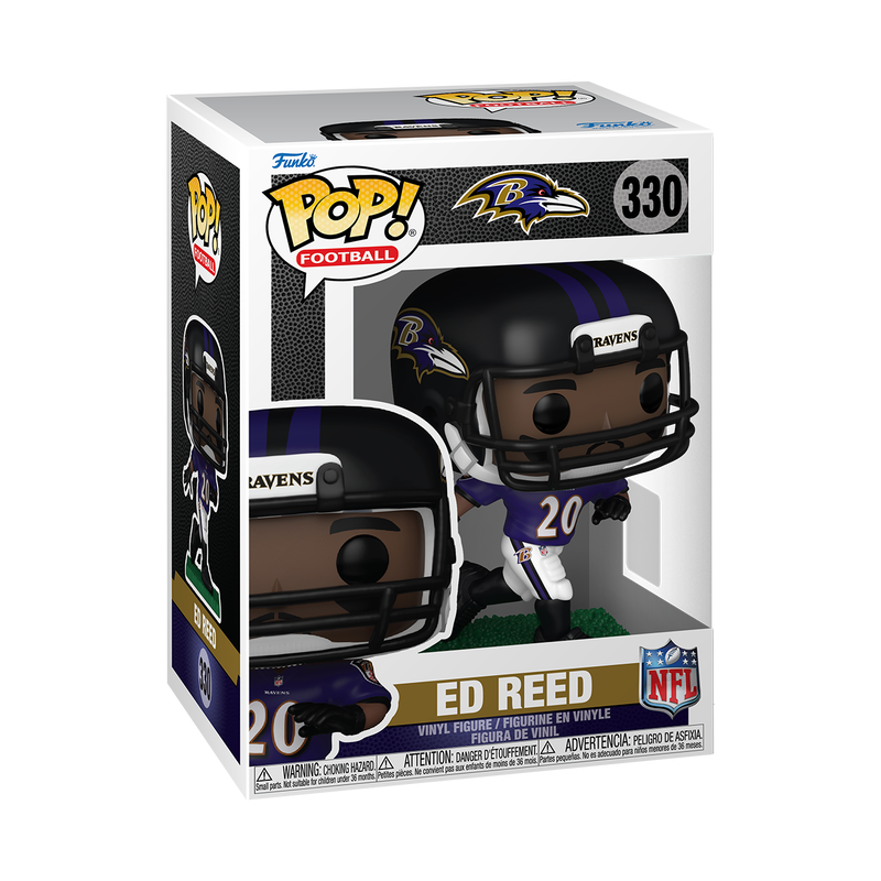 Funko Pop! NFL: Legends - Ed Reed (Ravens) Vinyl Figure