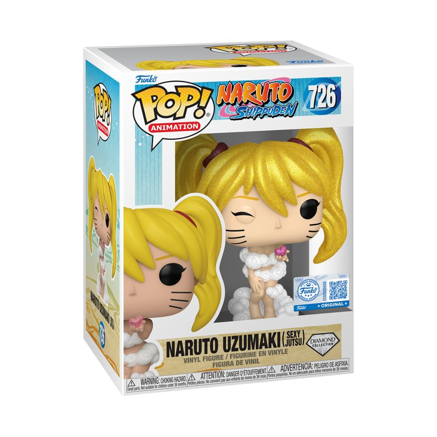 Funko Pop! Naruto - Sexy Jutsu Diamond Glitter Vinyl Figure, image 2