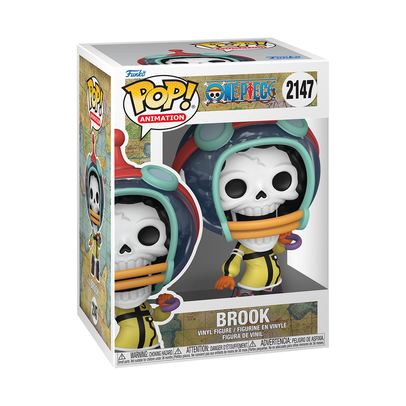 Funko Pop! One Piece - Brook (Egghead) Vinyl Figure