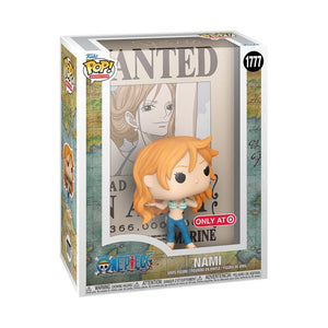 Funko Pop! One Piece Cover - Nami Wanted Vinyl Figur，Vinyl Figure，OCARE NZ