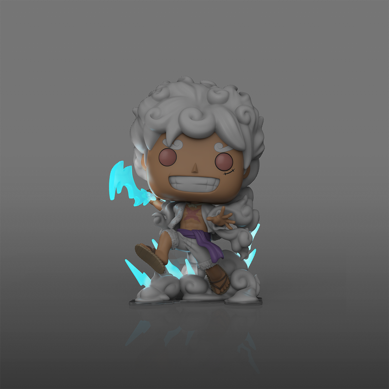 Funko Pop! One Piece - Luffy Gear 5 Glow Vinyl Figure, image 3